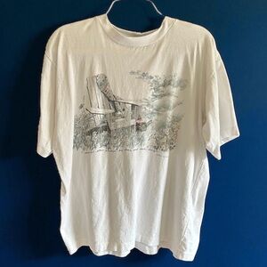 VINTAGE NORTHERN REFLECTIONS Cottagecore‎ Cotton Tee Garden M